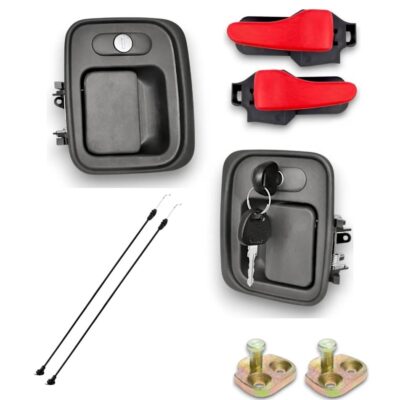 Kit de Maçanetas + Cabo + Batente MB 712c 1620 1634 1938 2423 Atron