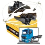 Par de Maçaneta + Cabo Abertura Porta do MB Atego