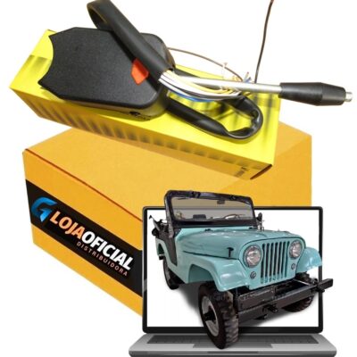 Chave de Seta Para Adaptar no Jeep Willys Rural - Com Buzina