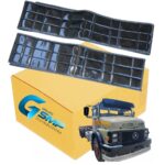 Forração do Roda Pé MB 1113 2013 2213 Acolchoado Preto Verniz