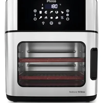 Fritadeira Air Fryer Philco PAF16A 4 Em 1 Painel Digital 16l