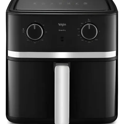 Fritadeira Elétrica Air Fryer Gran Fry Elgin – 8 Litros Preto
