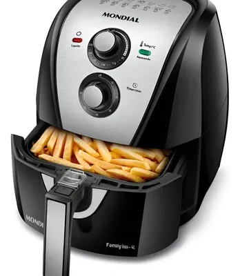 Fritadeira Sem Óleo Air Fryer 4L Mondial 1500W – AFN-40-BI