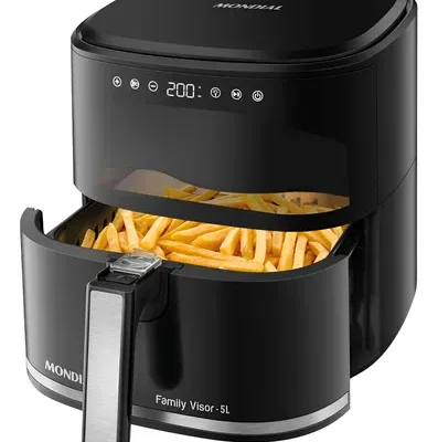 Fritadeira Sem Óleo Air Fryer Digital 5L Mondial 2000W – AF-50-DV