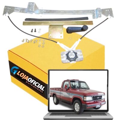 Máquina do Vidro GM D-20 D-40 D-11000 D-12000 - Suporte + Manivela