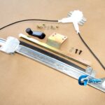 Máquina do Vidro GM D-20 D-40 D-11000 D-12000 - Suporte + Manivela