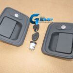 Par de Maçaneta com Cilindro Ignição MB 1620 1634 1938 Atron