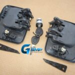 Par de Maçaneta com Cilindro Ignição MB 1620 1634 1938 Atron