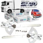 Par de Máquina do Vidro da Porta do MB 1618 1935 1941