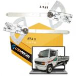 Par de Máquina do Vidro da Porta do MB 709 710 912 914