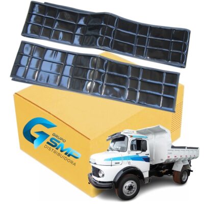 Roda Pé Forração do Banco MB 1113 1518 Acolchoado Preto Verniz