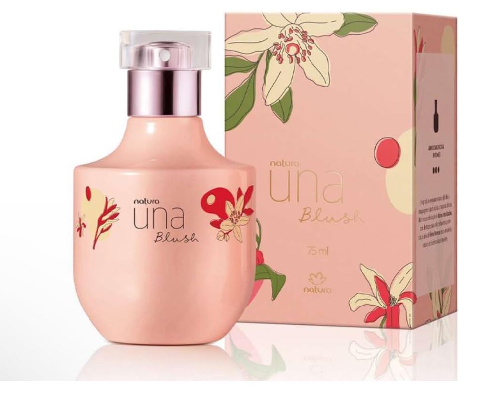 Una Blush Deo Parfum Natura 75ml A Elegância Floral Adocicada que Inspira Una Blush Deo Parfum Natura 75ml A Elegância Floral Adocicada que Inspira