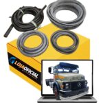 kit Borracha Vidro vigia + Para-brisa + Porta MB 1113 1518 2013
