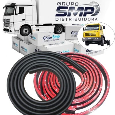 Borracha da Porta do Caminhão VW 24.220 26.220 - Com Fita Adesiva