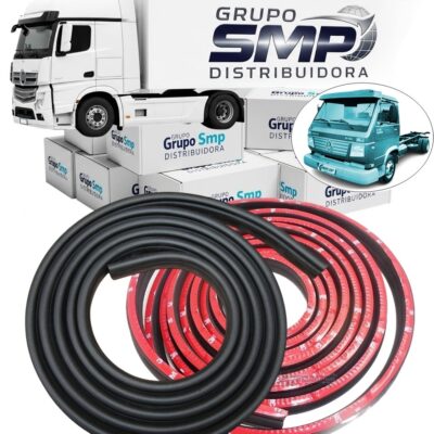 Borracha da Porta do Caminhão VW 8.120 8.150 - Com Fita Adesiva