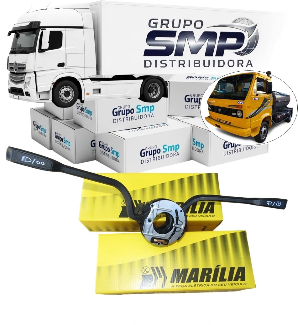 Chave de Seta e Limpador Caminhão VW 6-80 6-90 7-90 Chave de Seta e Limpador Caminhão VW 6-80 6-90 7-90