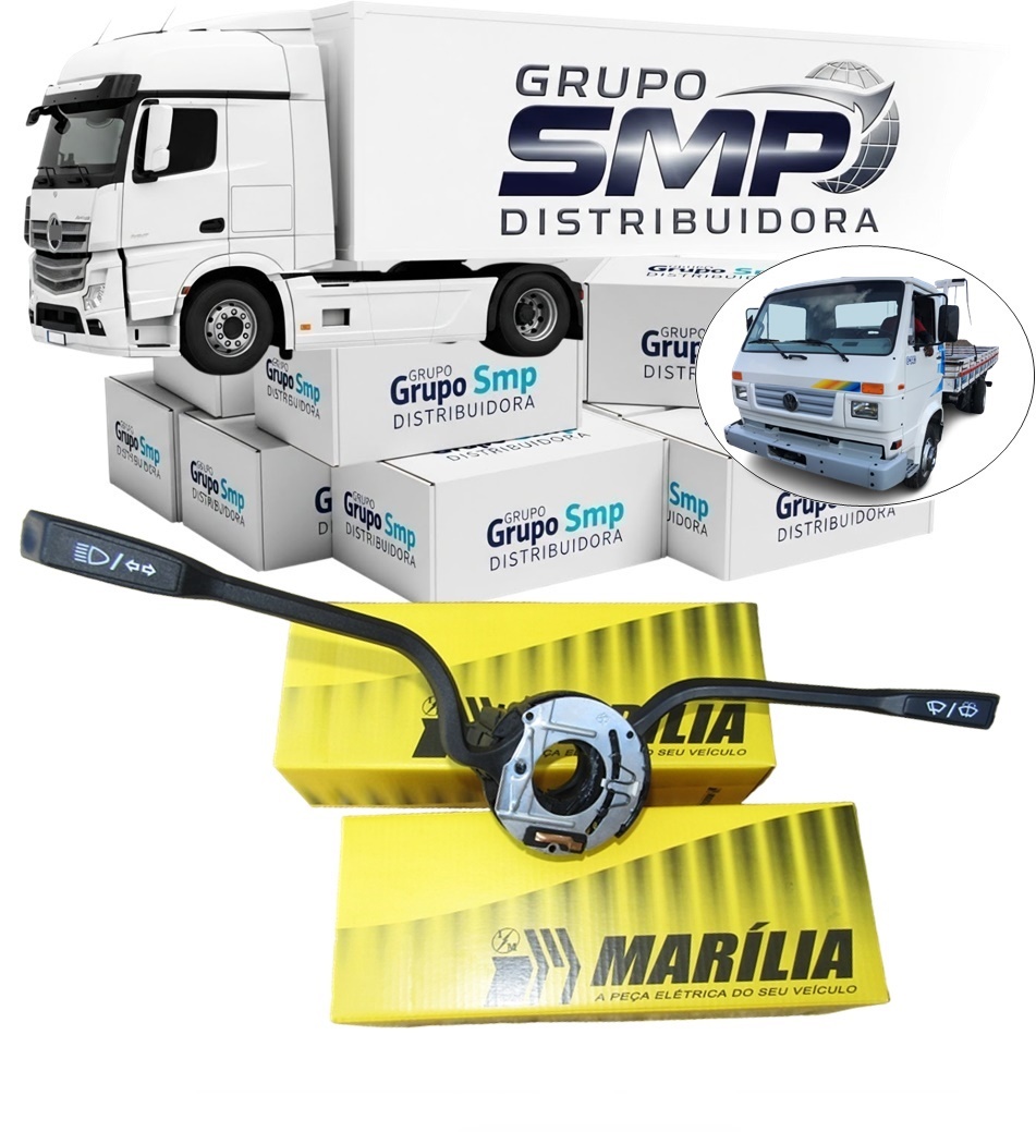 Chave de Seta e Limpador Caminhão VW 7-100 7-110 8-140 Chave de Seta e Limpador Caminhão VW 7-100 7-110 8-140