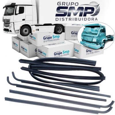 Jogo Canaleta Pestana Caminhão VW 8.120 8.150 24.220 - 08 Peças