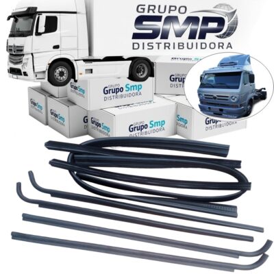 Jogo Canaleta Pestana Caminhão VW Delivery Worker - 08 Peças