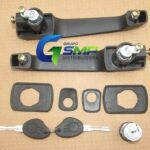 Kit de Maçaneta da Porta Com Cilindro Ignição do MB 709 710 912 914