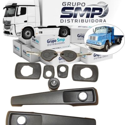Kit de Maçaneta da Porta Com Cilindro Ignição do MB 1418 1618 1935 1941