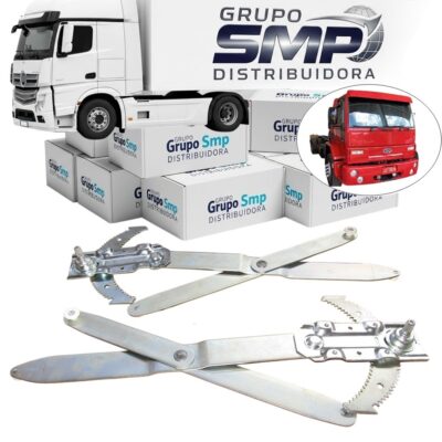 Par Máquina Vidro Ford Cargo + Parafusos + Arruelas