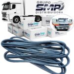 Par de Borracha Porta Caminhão VW 11.130 12.140 13.130