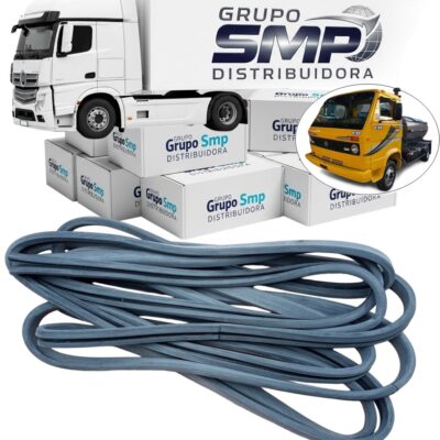 Par de Borracha Porta Caminhão VW 6.80 6.90 7.90