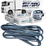 Par de Borracha Porta Caminhão VW 7.100 7.110 8.140