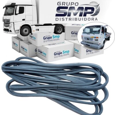 Par de Borracha Porta Caminhão VW 7.100 7.110 8.140